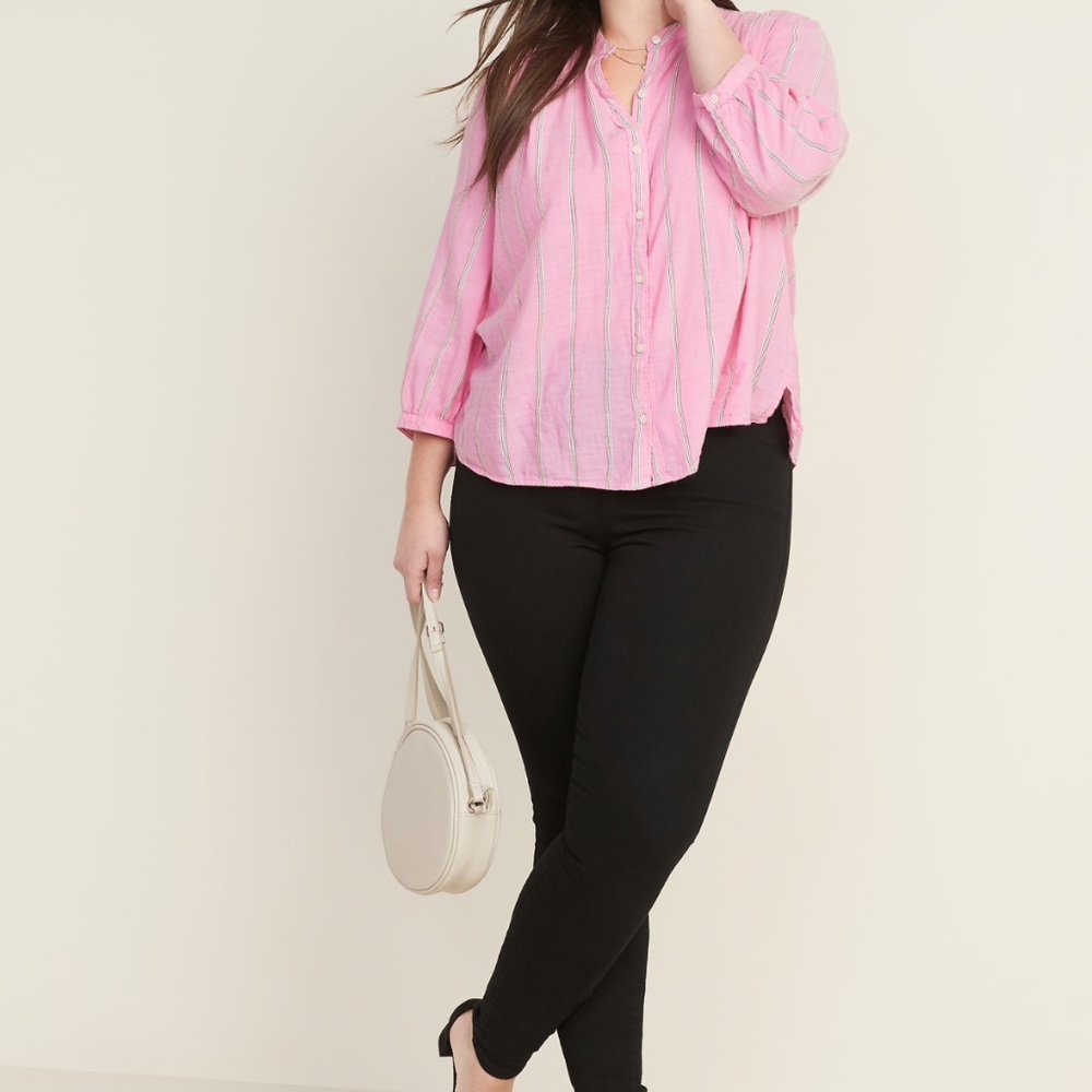 Super Skinny Black Pull-On Jeggings for Women